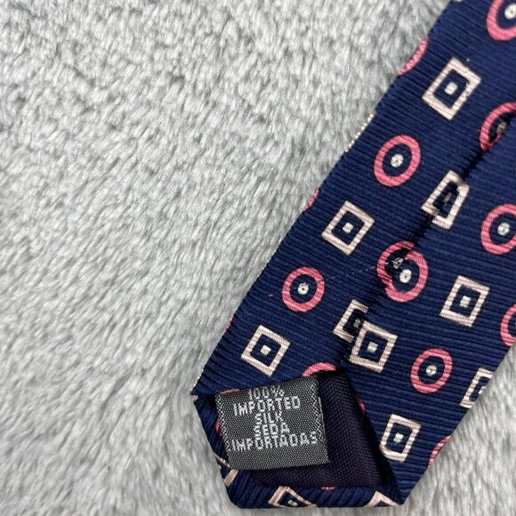 Men's Classic 100% Imported Silk Neck Tie - Picture 3 of 5